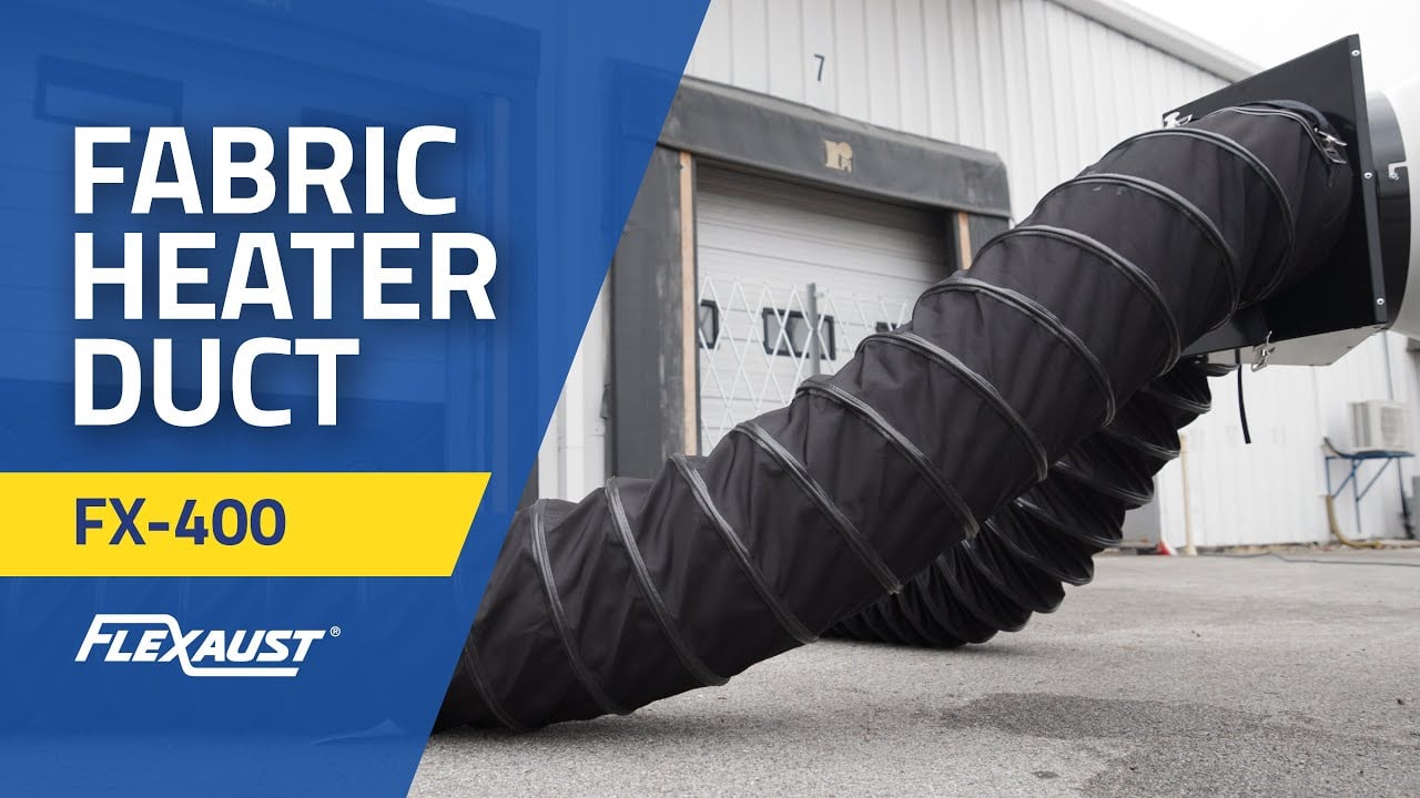 Portable Heater Duct for Temporary Heating Applications | FX-400